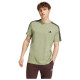 Adidas Ανδρική κοντομάνικη μπλούζα Essentials Single Jersey 3-Stripes Tee